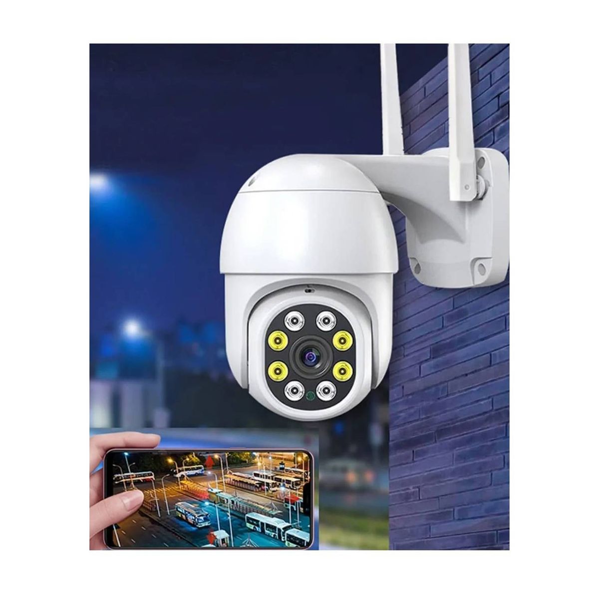 Cámara Para Exterior IP Impermeable Visión Nocturna Motorizada YOOSEE, marca GENERICO - Foto 2