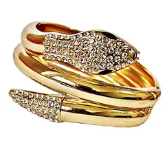 VIVAFELICIA - Pulsera Acero Cobra Dorado