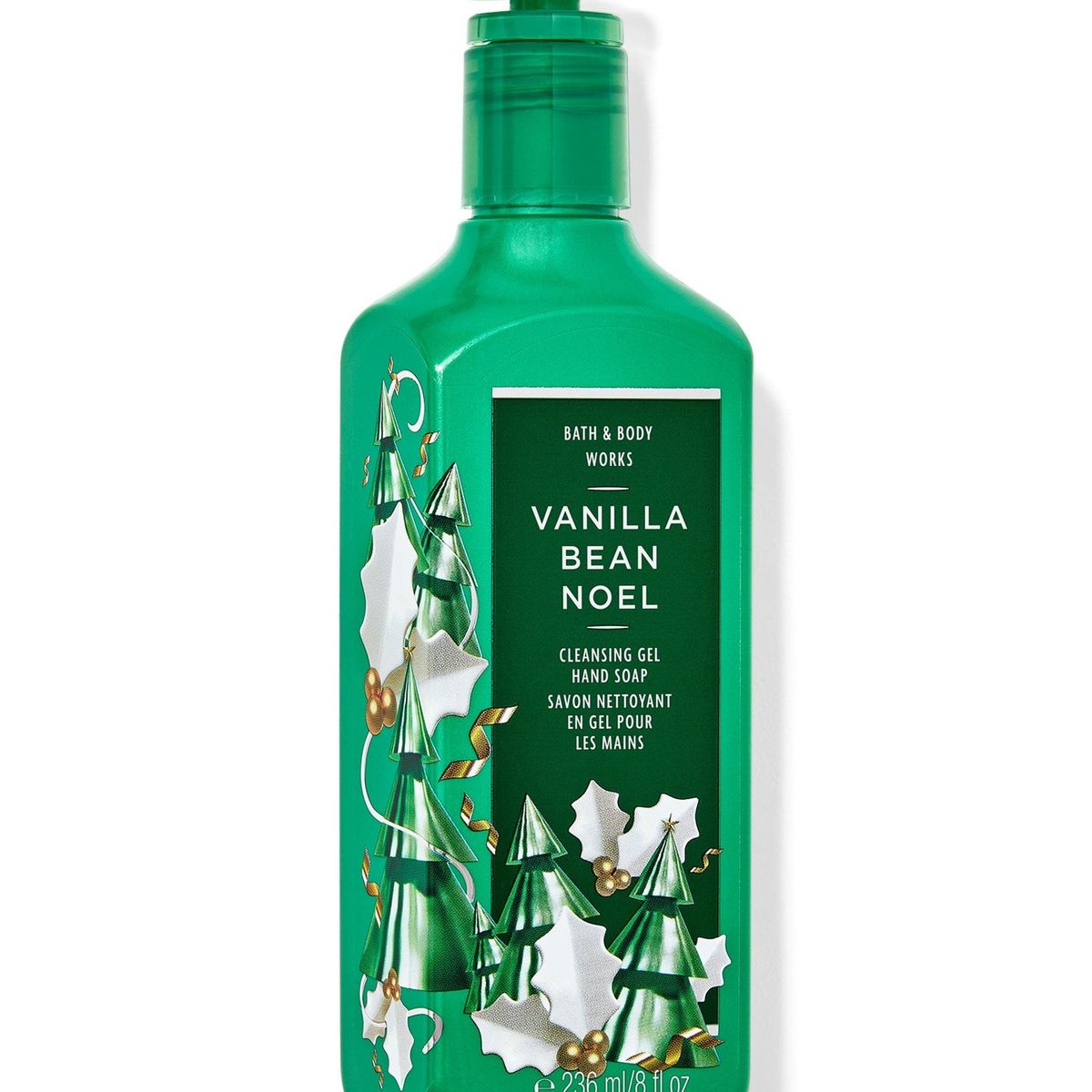 BATH & BODY WORKS - Jabón en Gel Bath and Body Works Vanilla Bean Noel