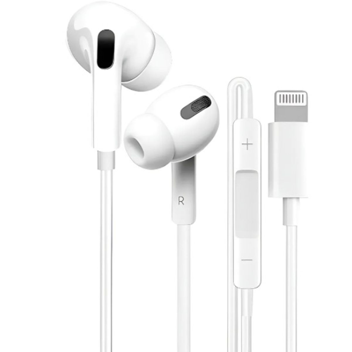 GENERICO - Audífonos Puerto Lightning Para iPhone - Blanco Bluetooth