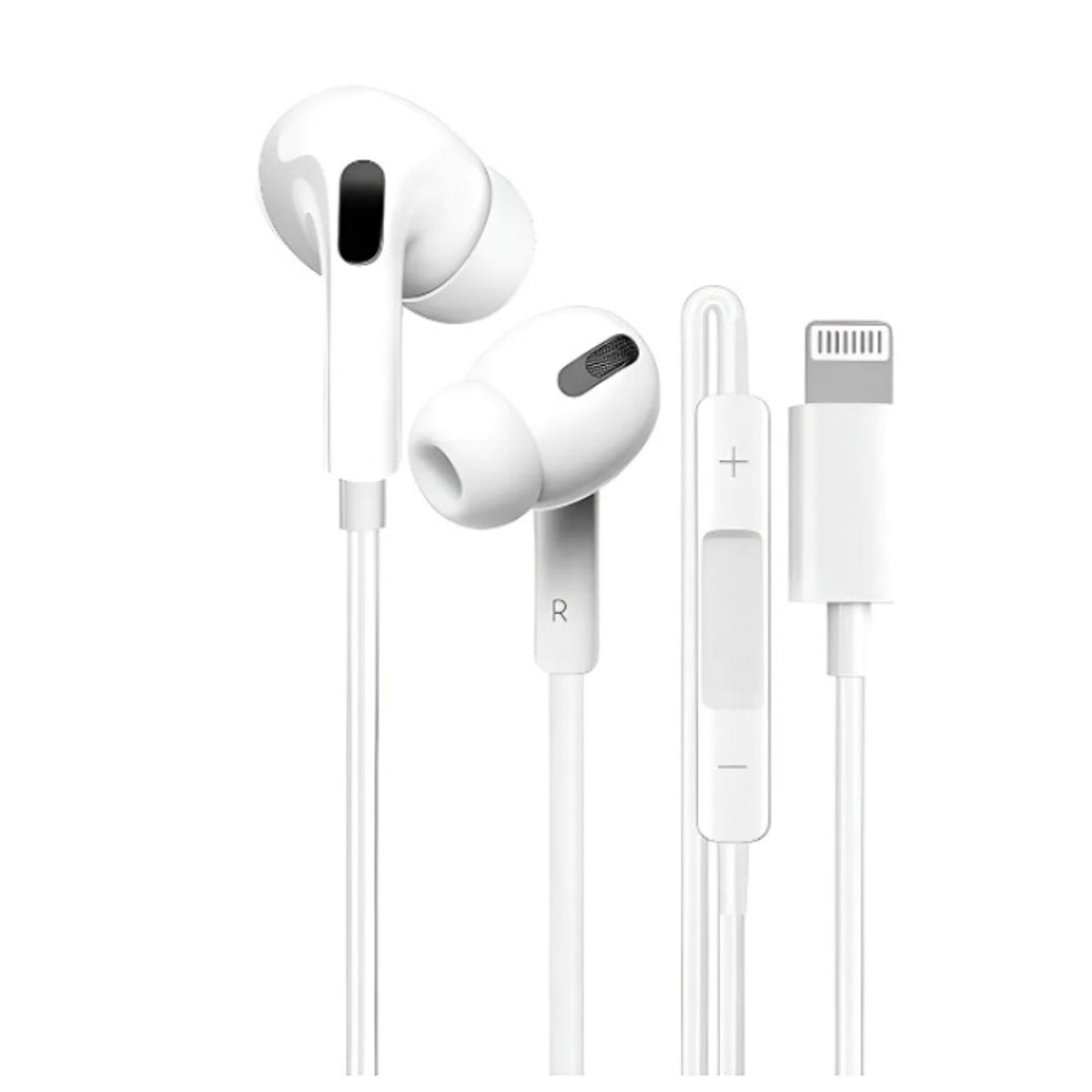 GENERICO - Audífonos Puerto Lightning Para iPhone - Blanco Bluetooth