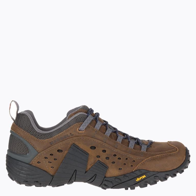 Intercept Zapatilla Outdoor Hombre Cuero Café