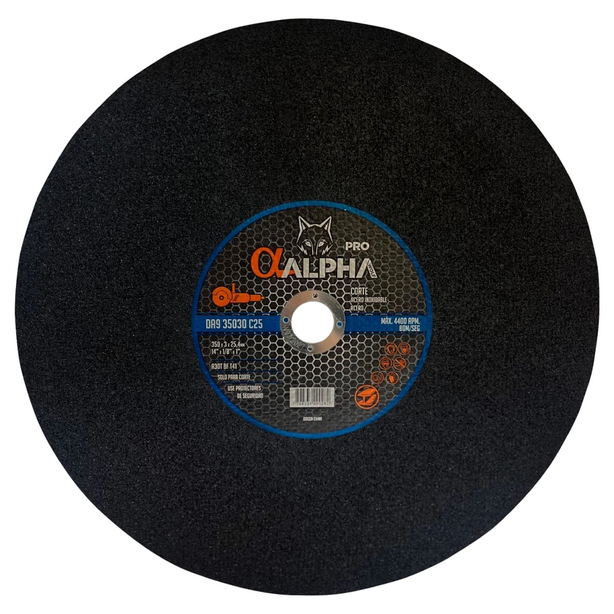 ALPHA PRO - Pack 05 Disco De Corte Para Tronzadora 14″ Alpha Pro