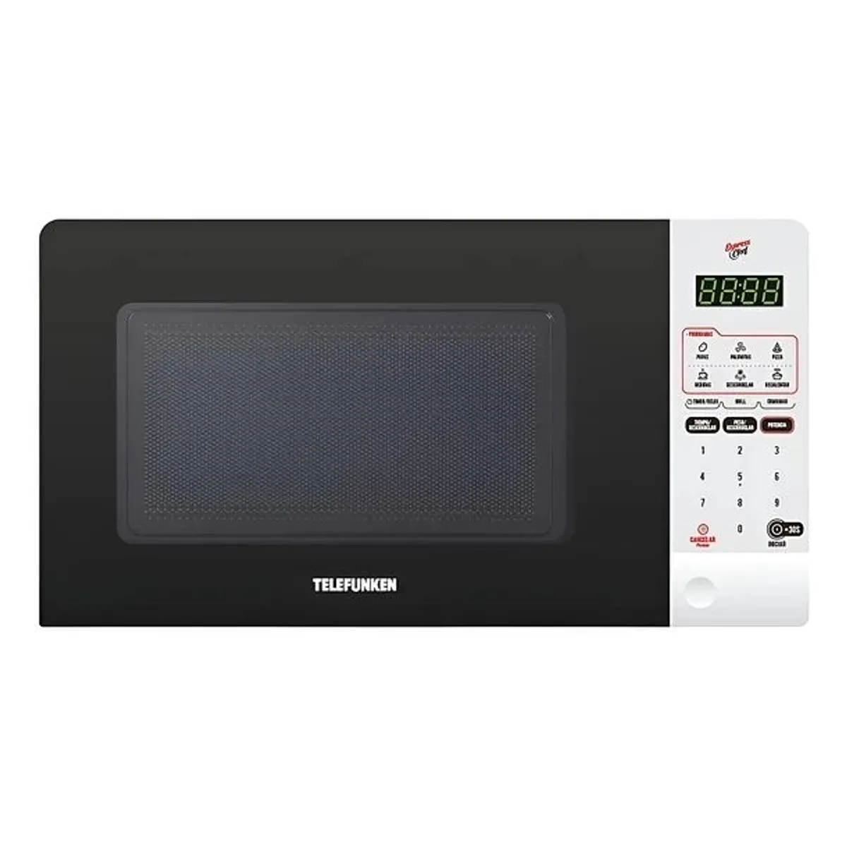 TELEFUNKEN - Horno Microondas Telefunken Tfk-20 Dg Microondas 8 Lts Color Blanco Certificado