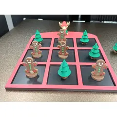 GENERICO - Tic-Tac-Toe de Navidad - Decoración navideña
