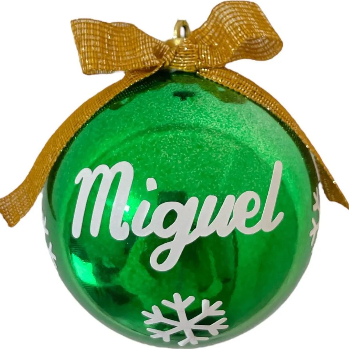GENERICO - Bambalinas Personalizadas Esferas Navideñas Navidad Adorno