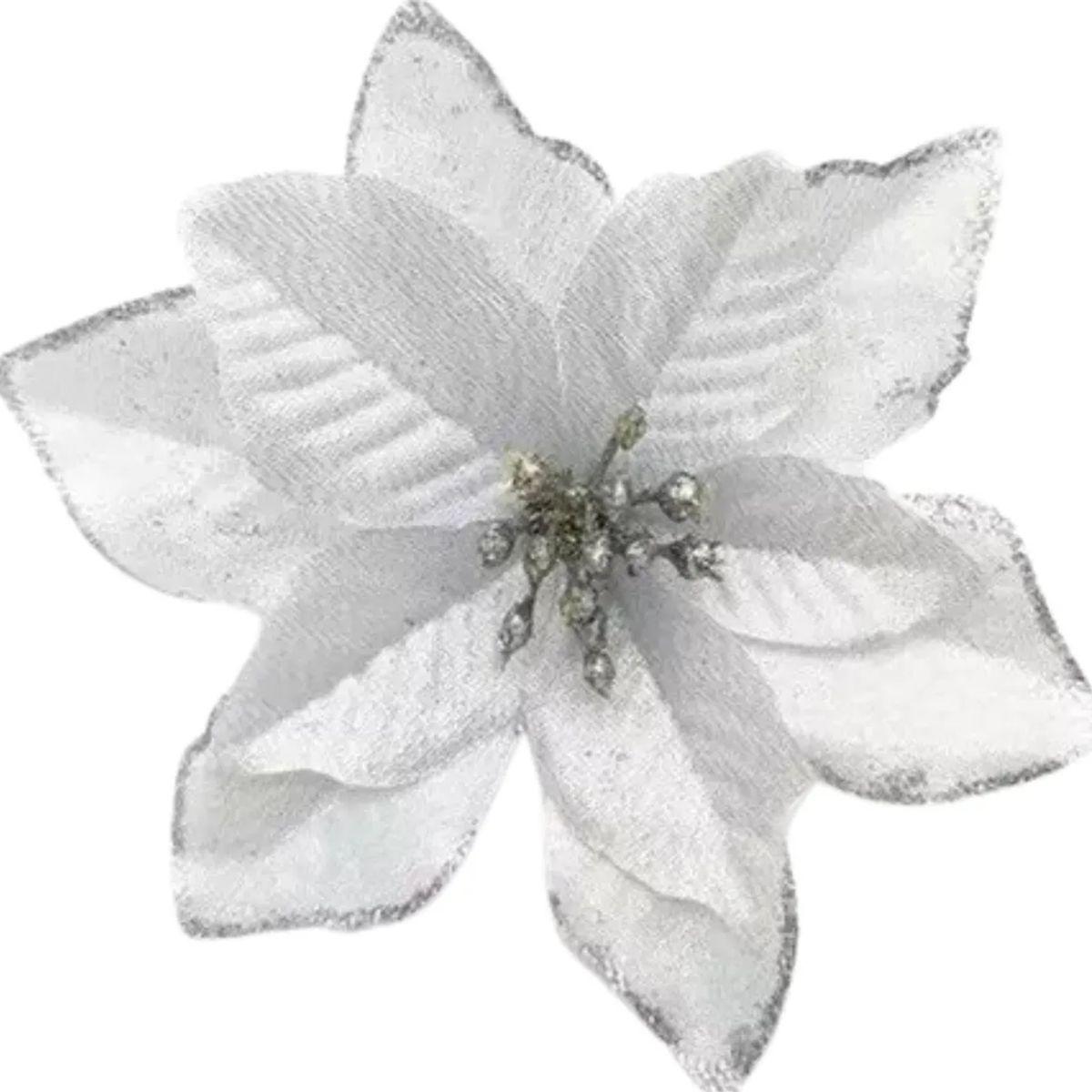 GENERICO - Pack 20 Flores Navideña Adorno De Navidad Decoración 3030