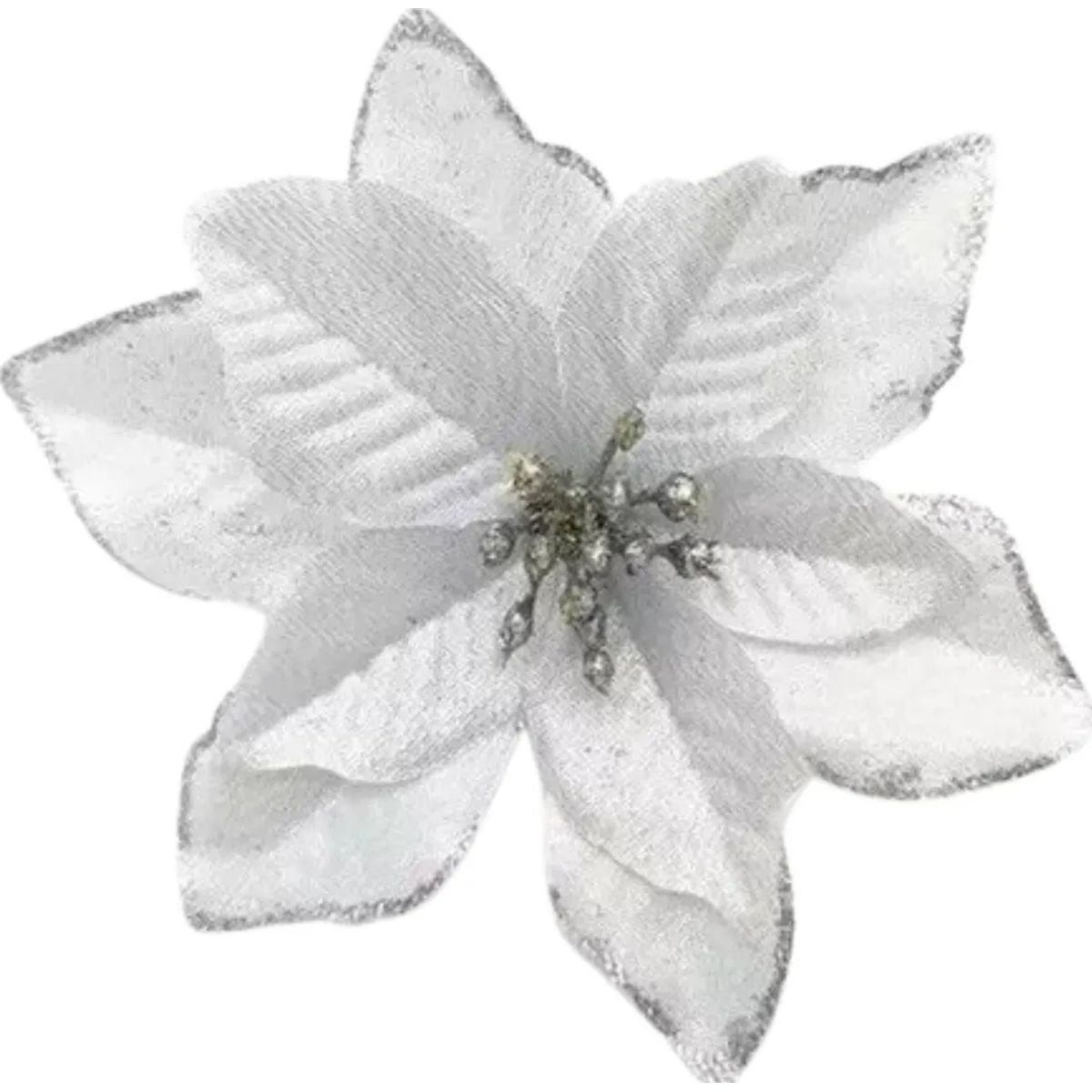 GENERICO - Pack 20 Flores Navideña Adorno De Navidad Decoración 3030
