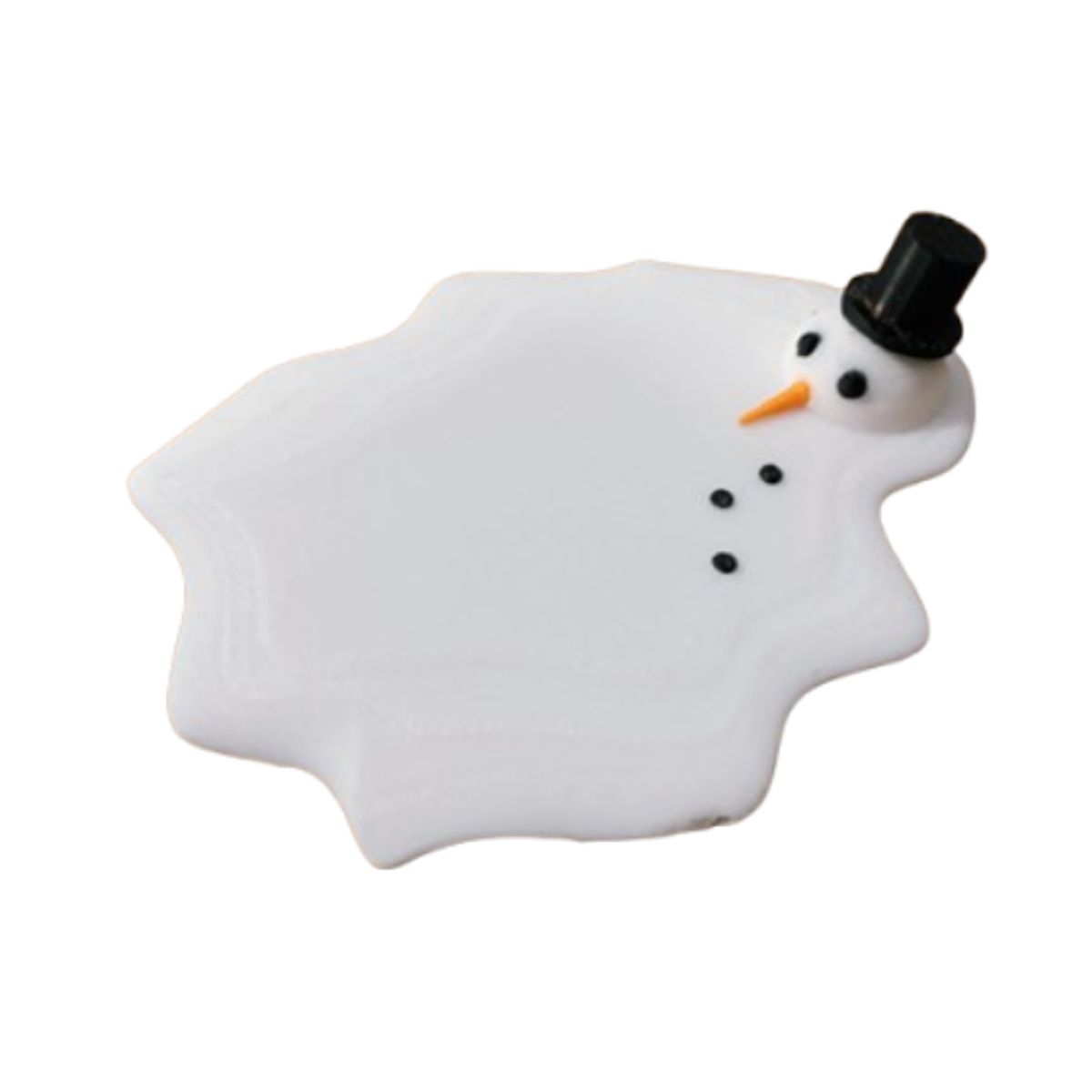 GENERICO - Adorno Navideño- Muñeco de Nieve Derretido