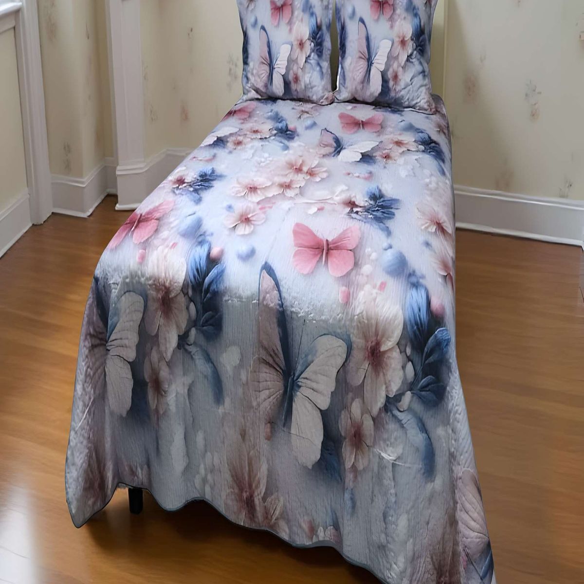 GENERICO - CUBRECAMA QUILT DE VERANO 5D 2 PLAZAS 230 X 250 CM