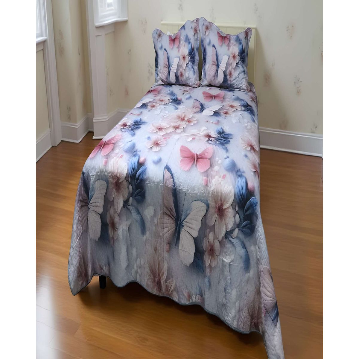 GENERICO - CUBRECAMA QUILT DE VERANO 5D 2 PLAZAS 230 X 250 CM