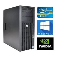 HP - Workstation Z420 Xeon E5 1650 - 16GB - 256GB SSD - 1TB HDD