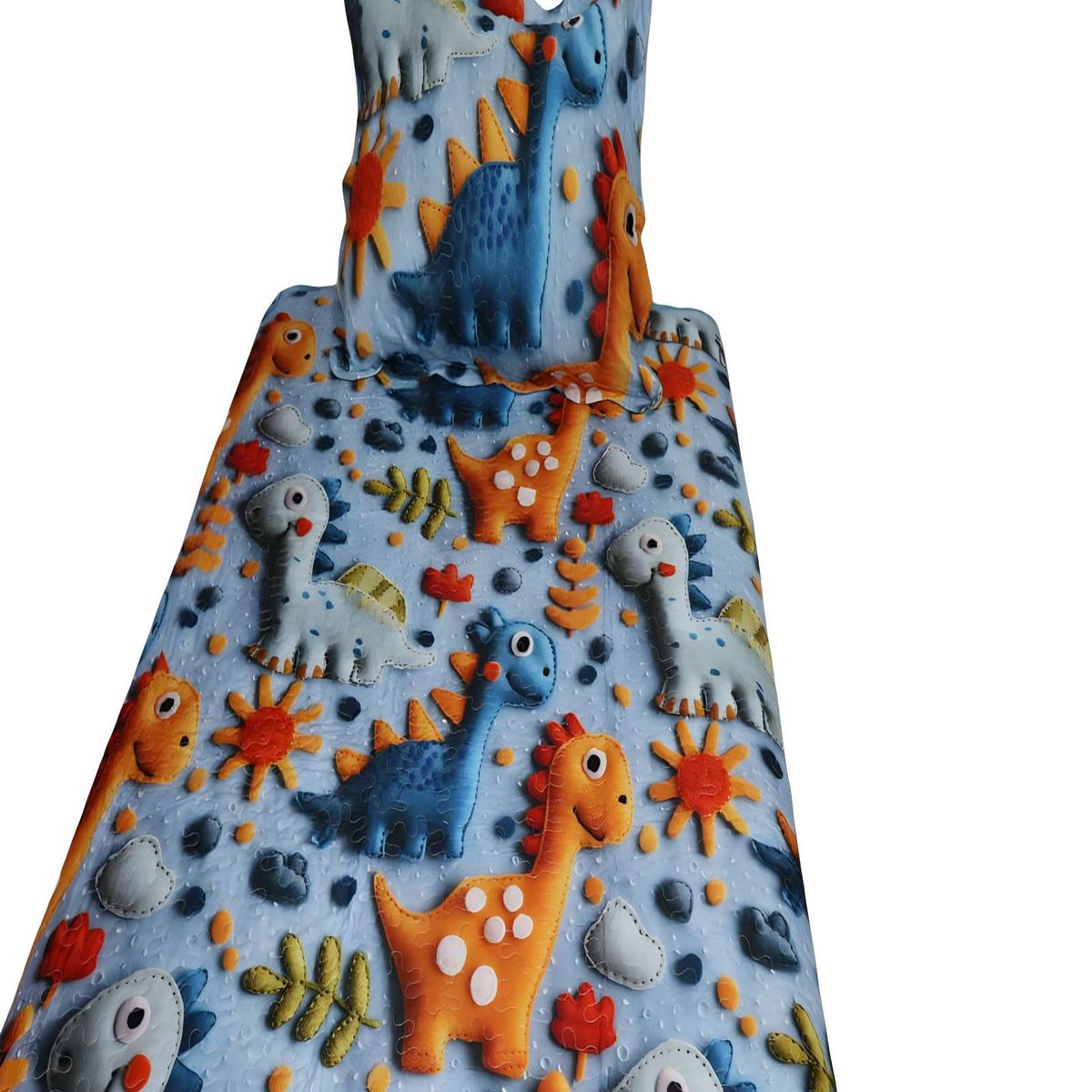 GENERICO - CUBRECAMA INFANTIL DE VERANO 5D PLAZA Y MEDIA 180 X 230 CM