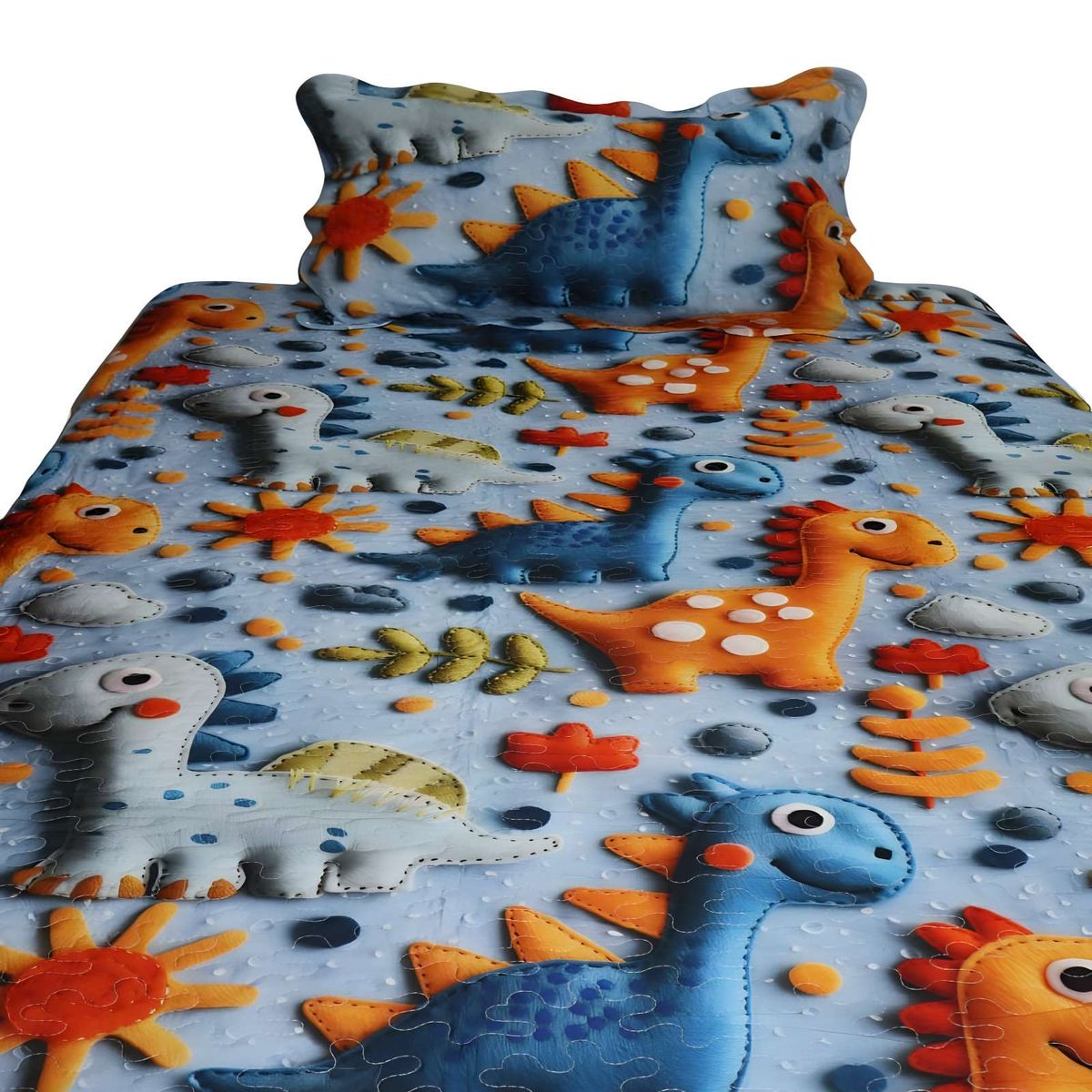 GENERICO - CUBRECAMA INFANTIL DE VERANO 5D PLAZA Y MEDIA 180 X 230 CM