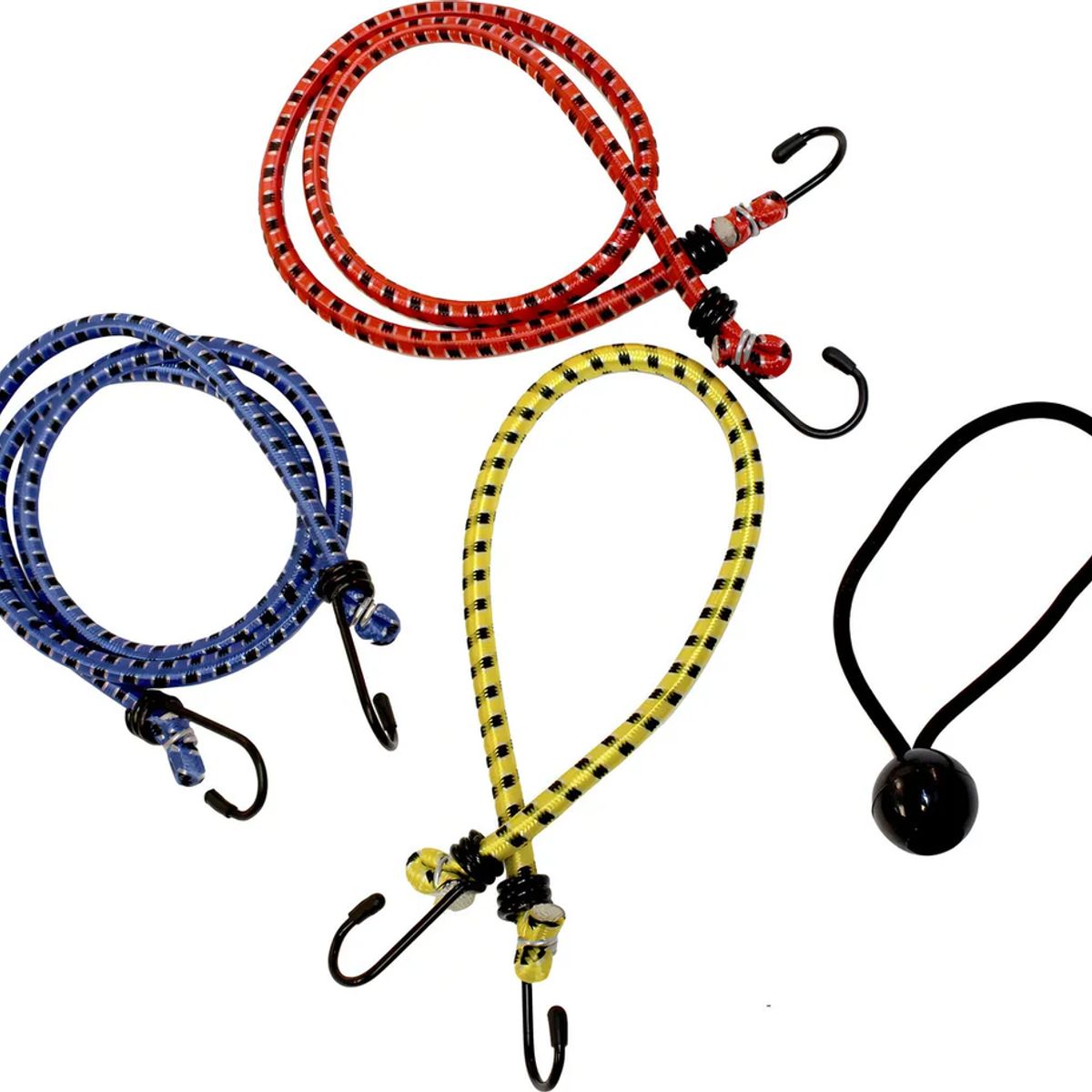 GENERICO - Set 22 Unidades De Pulpo Elástico Multiuso Color Variados