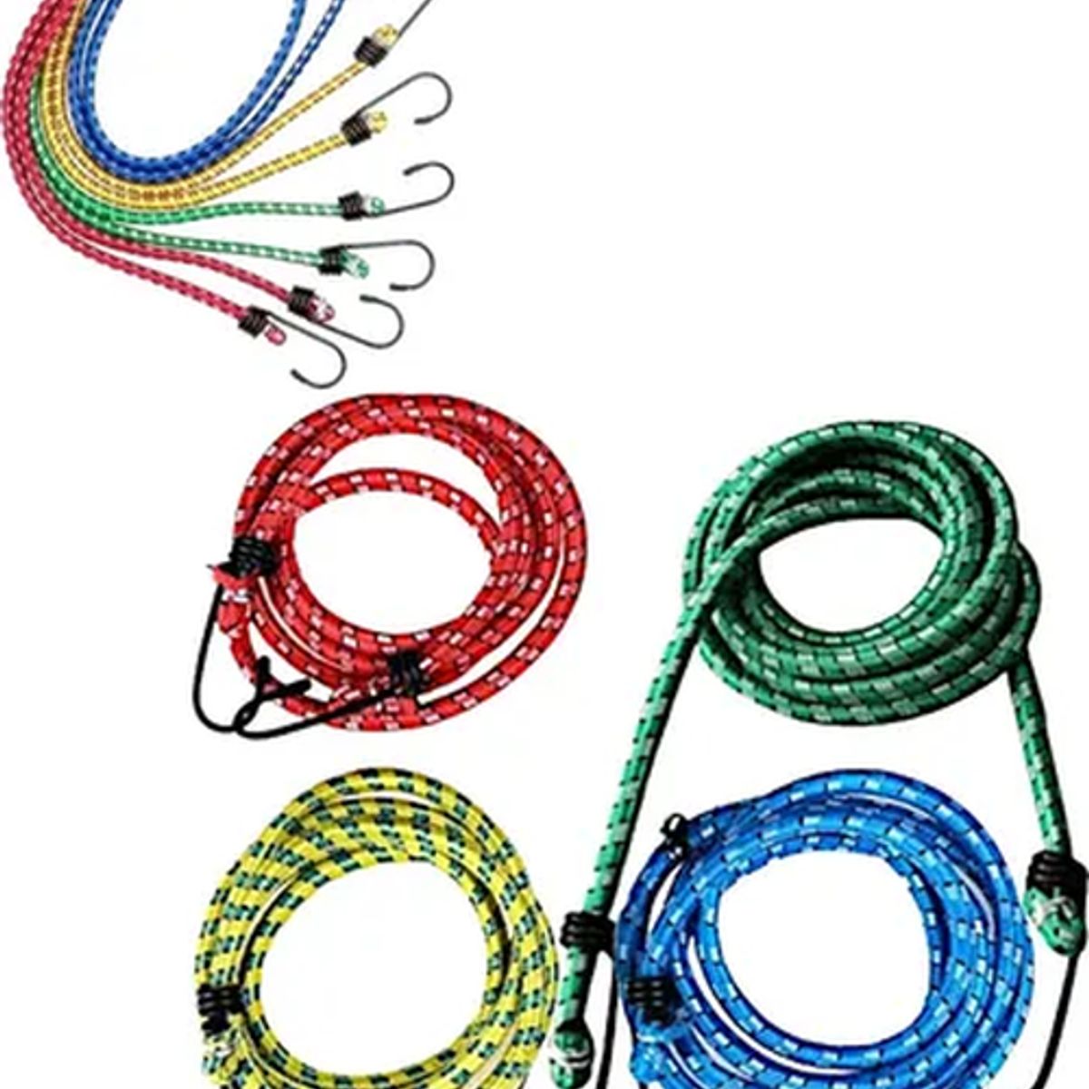 GENERICO - Set 2 Cuerdas Elasticas 90cm Eslinga Amarre Pulpo Surtidos