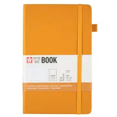 SAKURA - Libreta Hoja Crema con Puntos 13x21cm