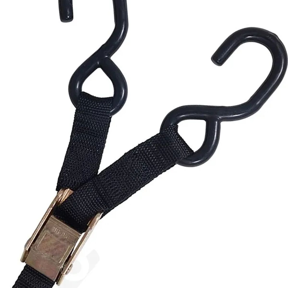 GENERICO - Tie Downs Eslinga Negro 4 Uni Con Tribilin Amarras Para Moto