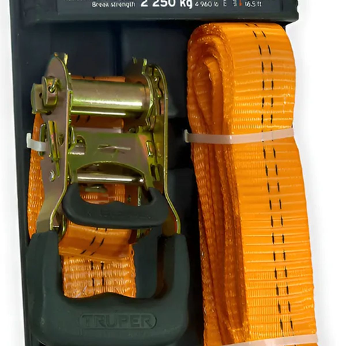 GENERICO - Eslinga De Amarre Para 2250 Kg Truper Naranja Variante