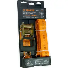 GENERICO - Eslinga De Amarre Para 2250 Kg Truper Naranja Variante