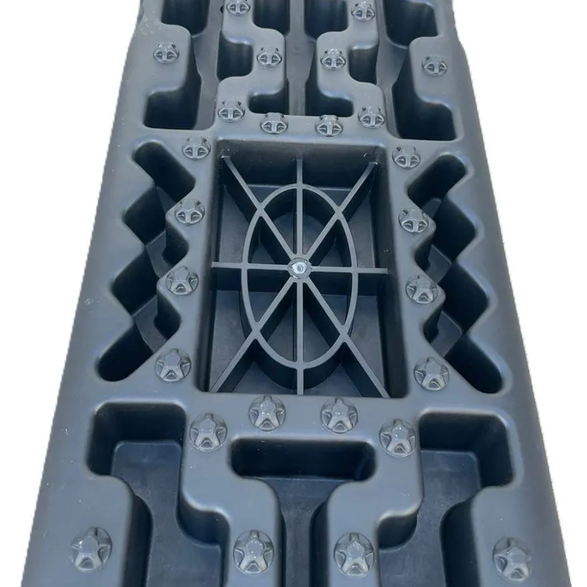 GENERICO - Tablas De Tracción Rescate 4x4 Par Con Base Hi-lift Negra Negro