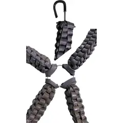 GENERICO - Cuerda Pulpo Elástica Equipaje Caucho Jebe 4 Gancho Trenza