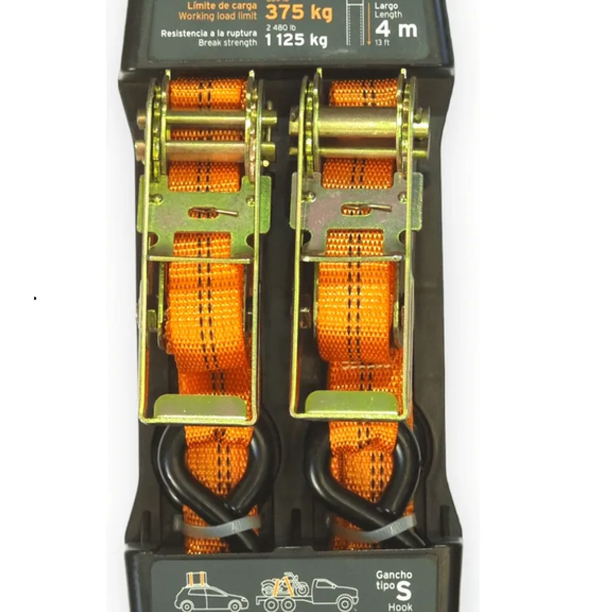 Eslinga De Amarre Para 1125 Kg Truper Naranja Variante, marca GENERICO - Foto Principal