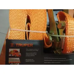 GENERICO - Eslinga De Amarre Para 5000 Kg Truper Naranja Variante
