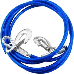 GENERICO - Cable De Remolque Auto Piola Acero 6000kgs 10mm X 4m