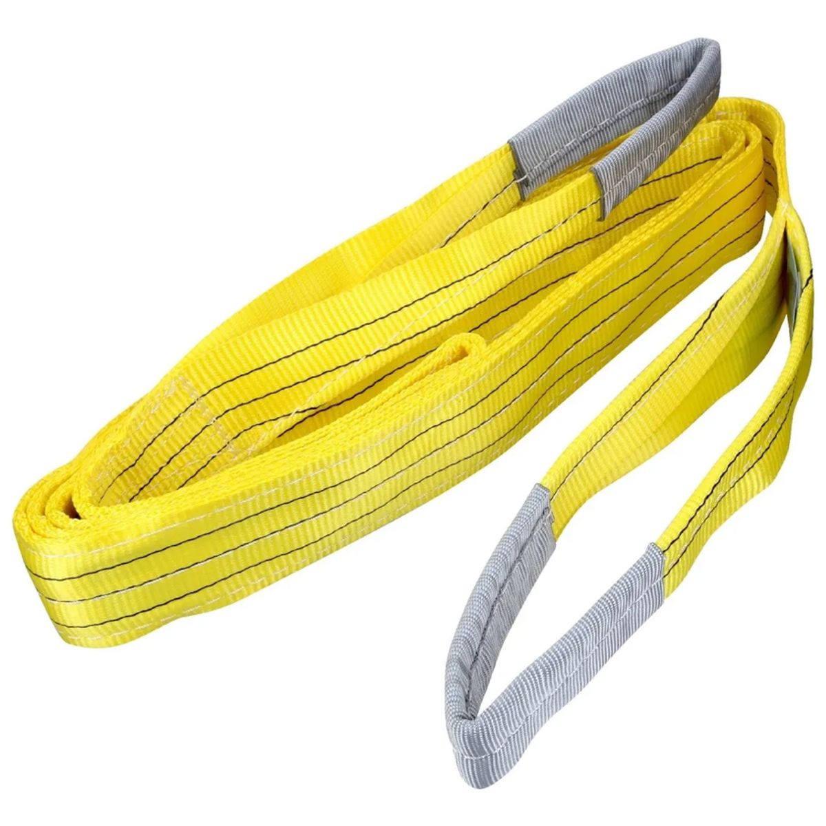 GENERICO - Eslinga Alta Resistencia 4mts De 3 Toneladas Truper Esli-304 Amarillo