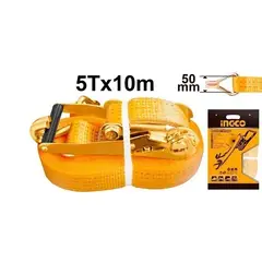 GENERICO - Eslinga Sujeción Cap 5000 Kg 50mmx 10mtrs Ingco Hrsp5101