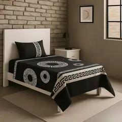 ARMONIA - Juego de sábanas 1½ 144 hilos 15 hilos diseño 777 básicas 7EF