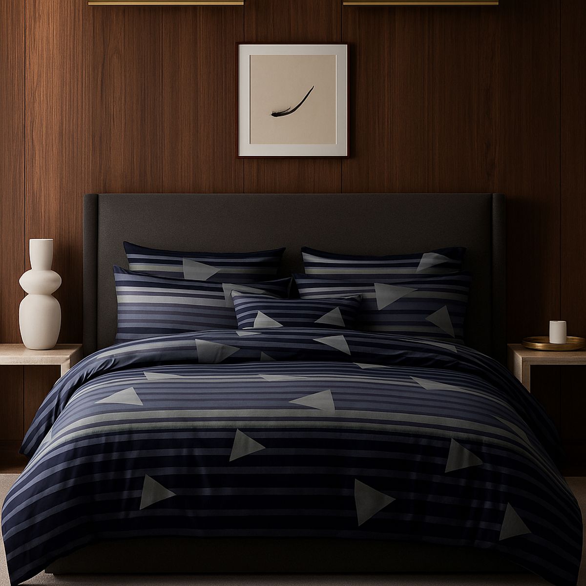 ARMONIA - Sábana 2 Plazas 800 Hilos Diseño Americano 834D