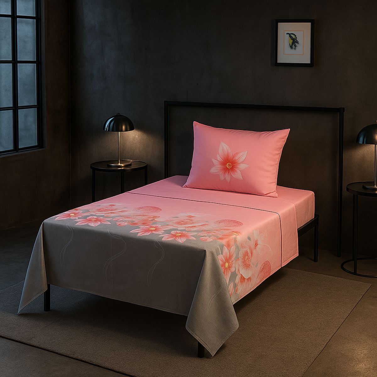 ARMONIA - Sábanas 1½ plazas 144 hilos diseño 763 clásicas 7EF