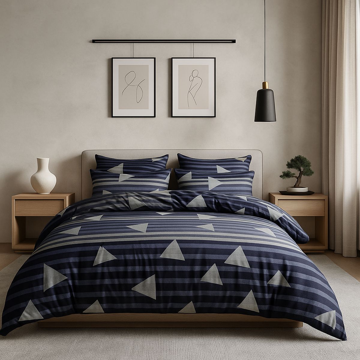 ARMONIA - Sábana 2½ Plazas 800 Hilos Diseño Americano 832G