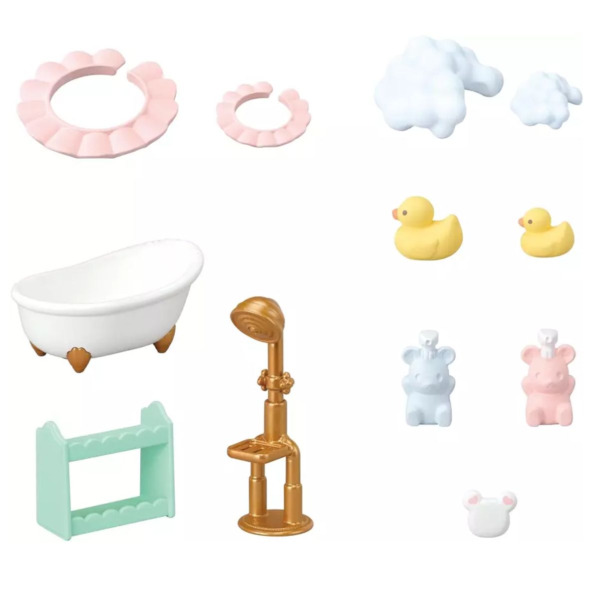 SYLVANIAN FAMILIES - Sylvanian Familes Juego Baño Ratones Marshmallow Ternurines