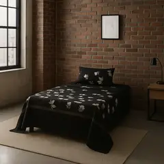 ARMONIA - Juego de sábanas 1½ 144 hilos diseño 773 básicas