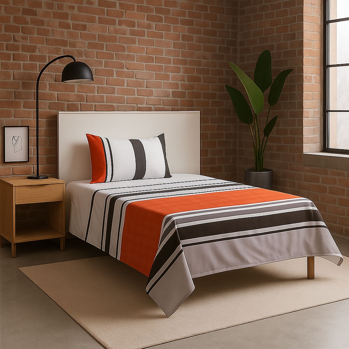 ARMONIA - Sábanas 1½ plazas 144 hilos diseño 763 clásicas 7EF