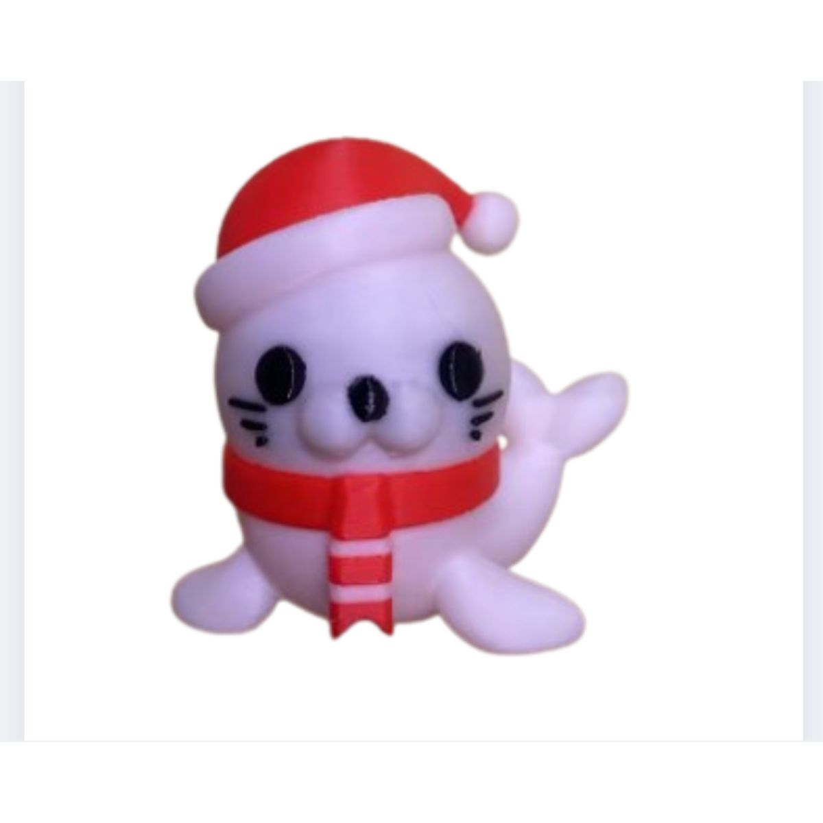 GENERICO - Figura Decorativa- Foca Navideña