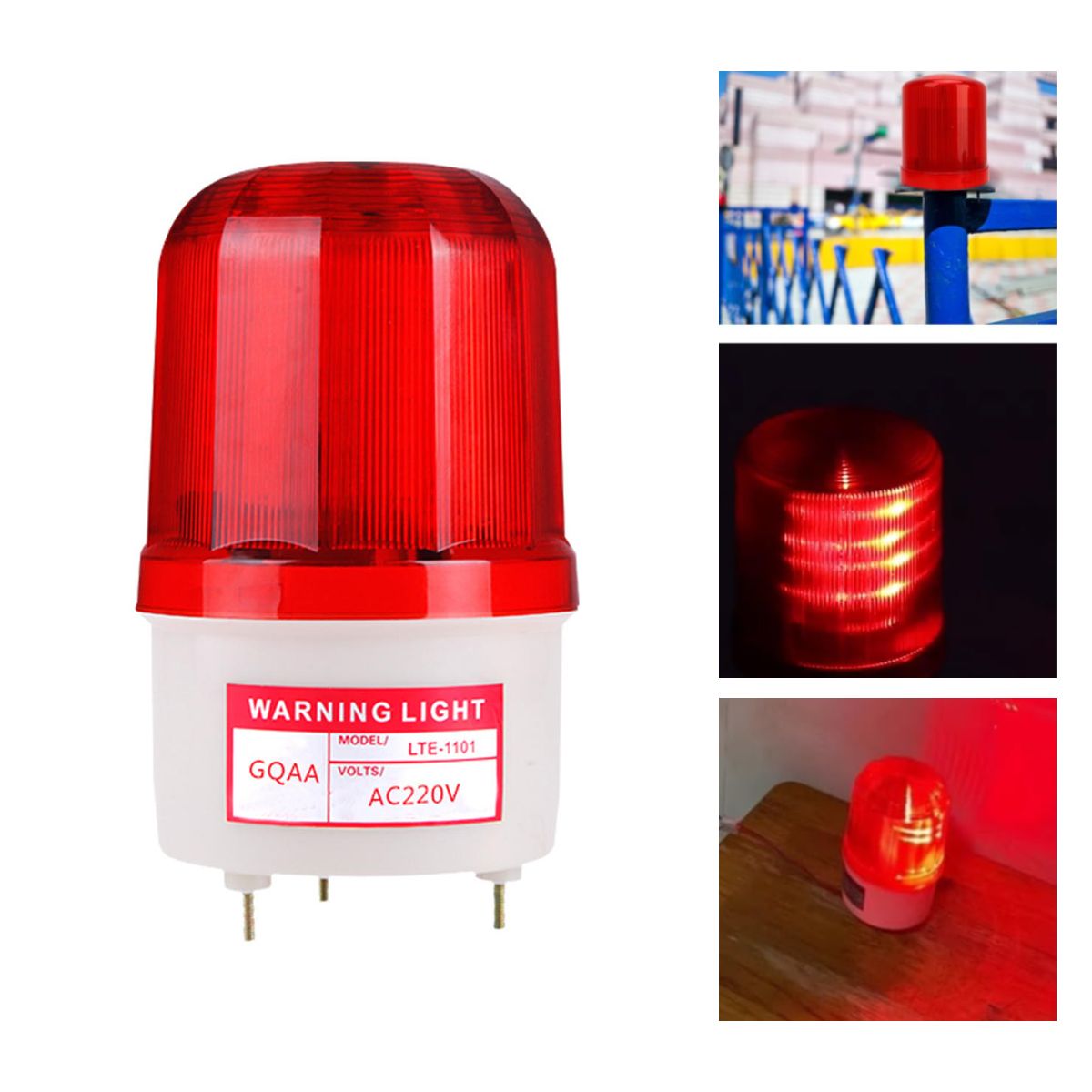 KINDA NICE - Luz Giratoria De Advertencia Led Roja