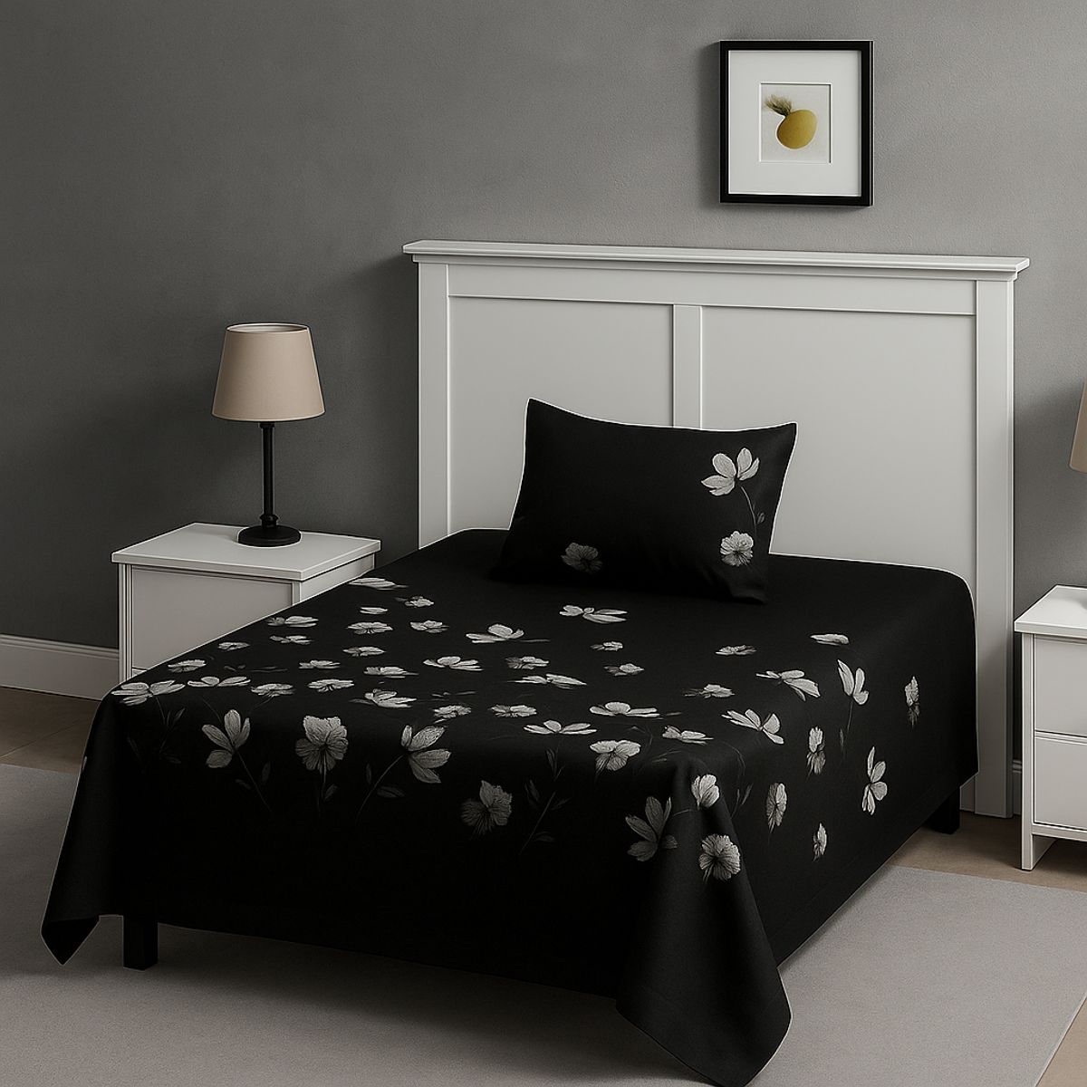 ARMONIA - Set de sábanas 1½ 144 hilos Juego estilo 775 classic ropa de cama 7EF