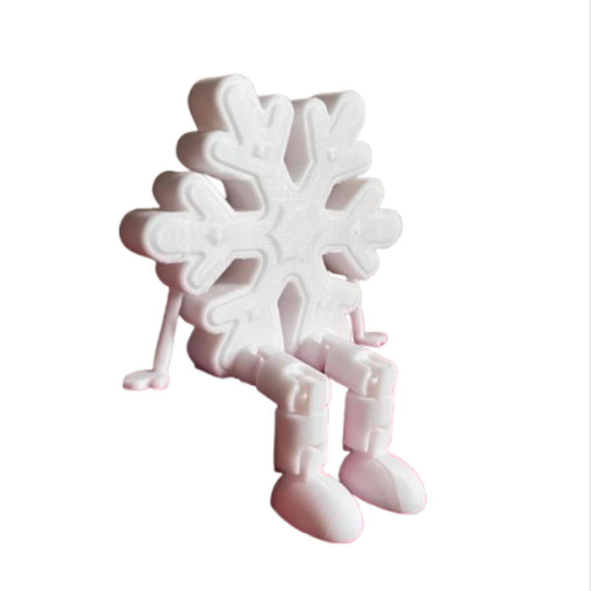 GENERICO - Figura Decorativa- Copo de Nieve Articulado