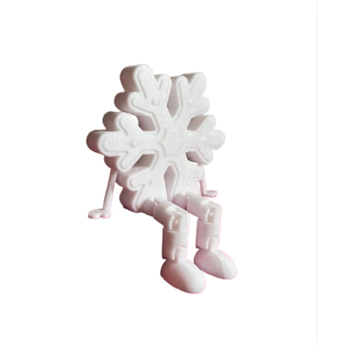 GENERICO - Figura Decorativa- Copo de Nieve Articulado
