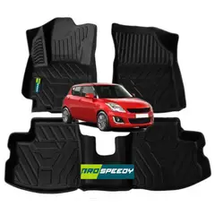 GENERICO - PISOS CALCE PERFECTO PROSPEEDY SUZUKI SWIFT 2011-2019 3PIEZAS