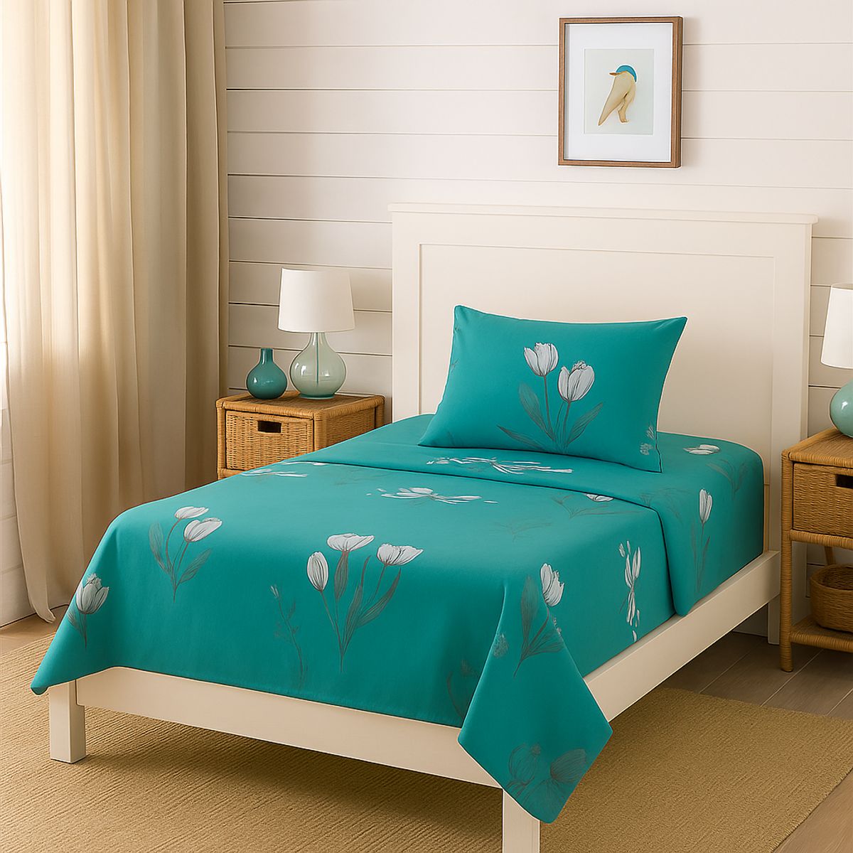 ARMONIA - Set de sábanas 1½ 144 hilos 766 classic 7EF