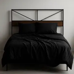 ARMONIA - Sábana 2½ Plazas 800 Hilos Liso Rojo v8 7EF