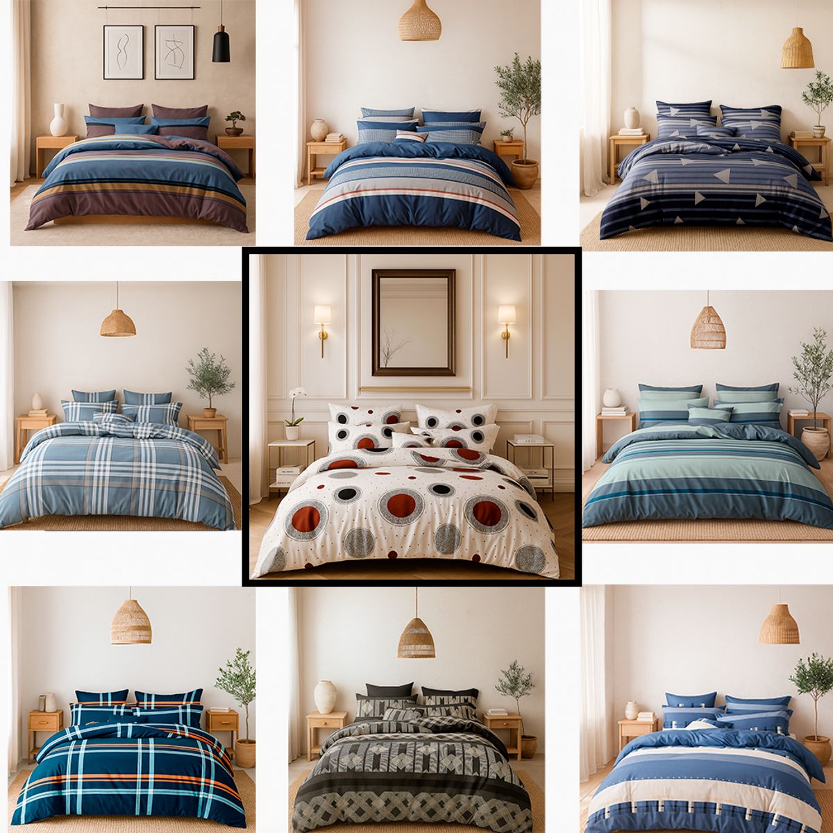 ARMONIA - Sábana 2½ Plazas 800 Hilos Diseño Americano 837G