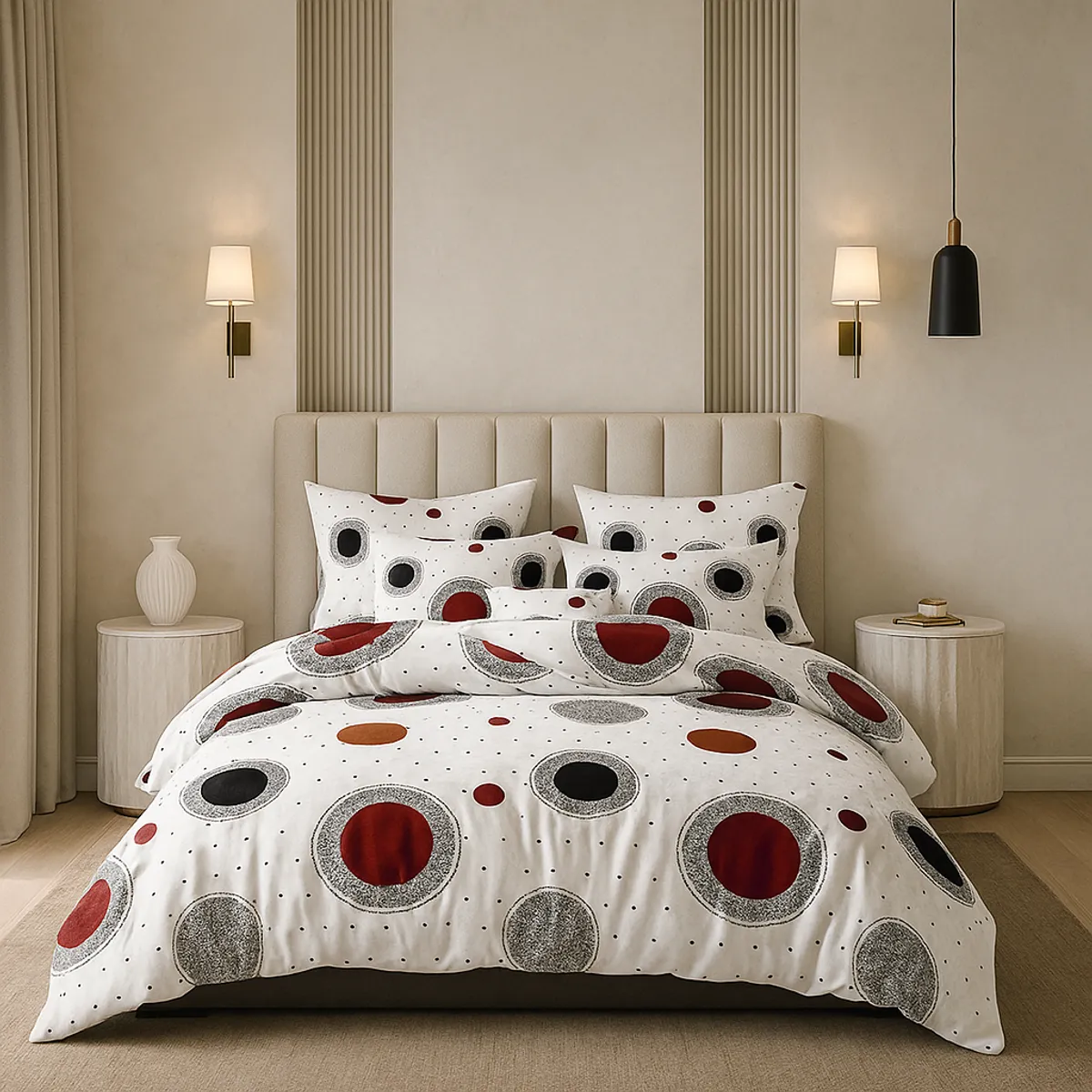 ARMONIA - Sábana King 800 Hilos Diseño Americano 836F 7EF