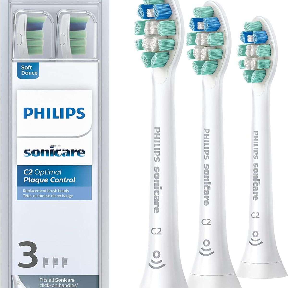 PHILIPS - Repuesto Cabezal Philips Sonicare C2 Optimal X3