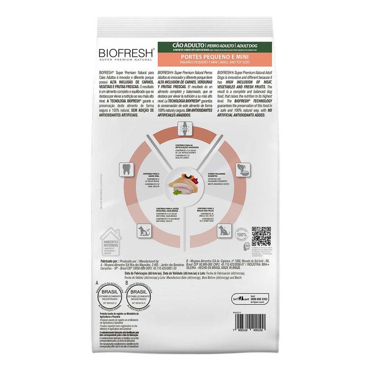 BIOFRESH - Biofresh Adulto Raza Pequeña y Mini 10 kg